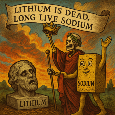 Lithium Is Dead, Long Live the Sodium: The Future of Battery Technology